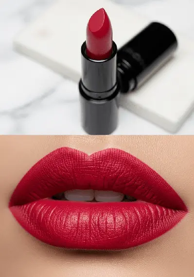 Velvet Matte Lipstick - Crimson Charm thumbnail 3